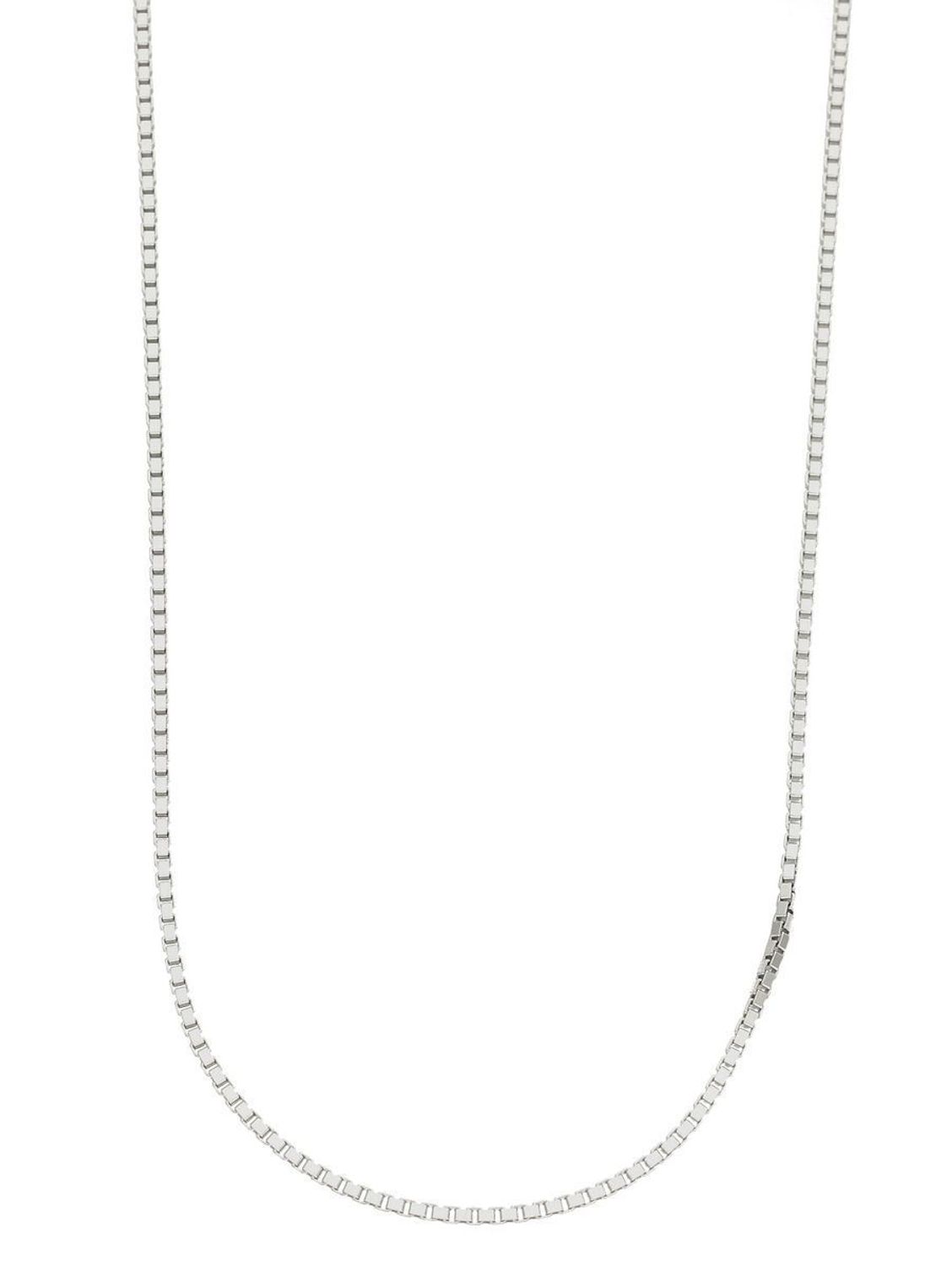 Srebrny łańcuszek najwyższej próby srebra 925. Łańcuszek srebrny o splocie kostki idealny na prezent. Łańcuszek srebrny damski o wadze 5,90 gram i szerokości 2 mm (2).jpg